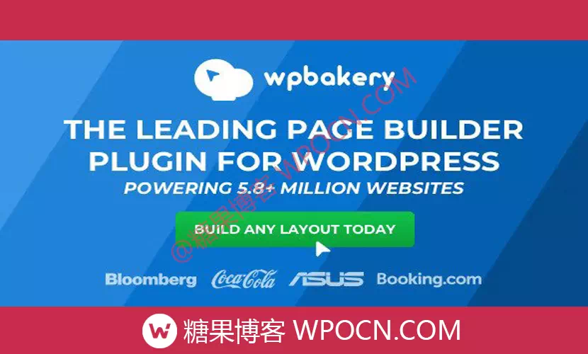 WPBakery Page Builder英文版插件 - 可视化编辑插件-糖果博客