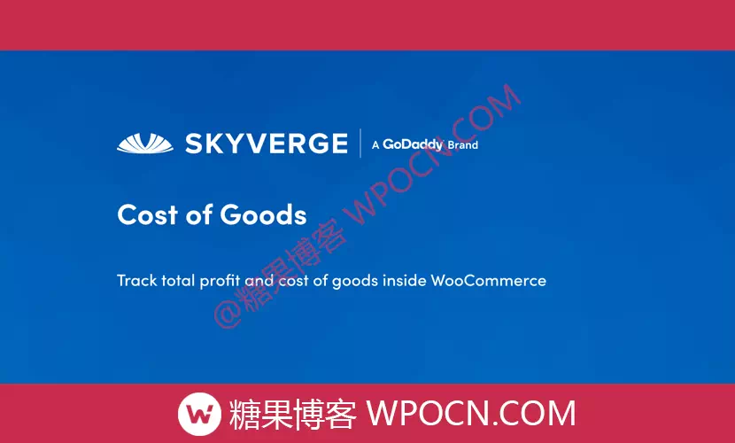 Cost of Goods for WooCommerce英文版插件 - 产品成本插件-糖果博客