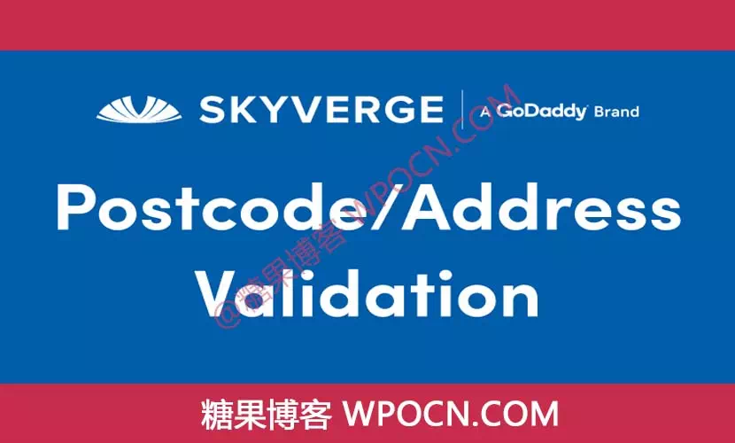 Postcode/Address Validation for WooCommerce英文版插件 - 邮政编码/地址验证插件-糖果博客