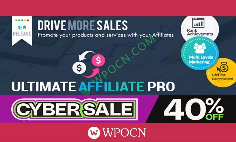 Ultimate Affiliate Pro英文版插件 - 联盟会员插件-糖果博客