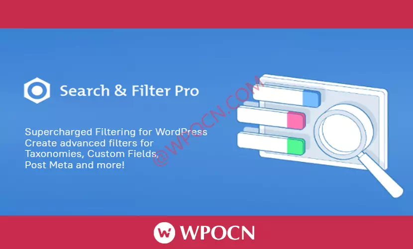 Search & Filter Pro英文版插件 - 增强搜索和过滤插件-糖果博客