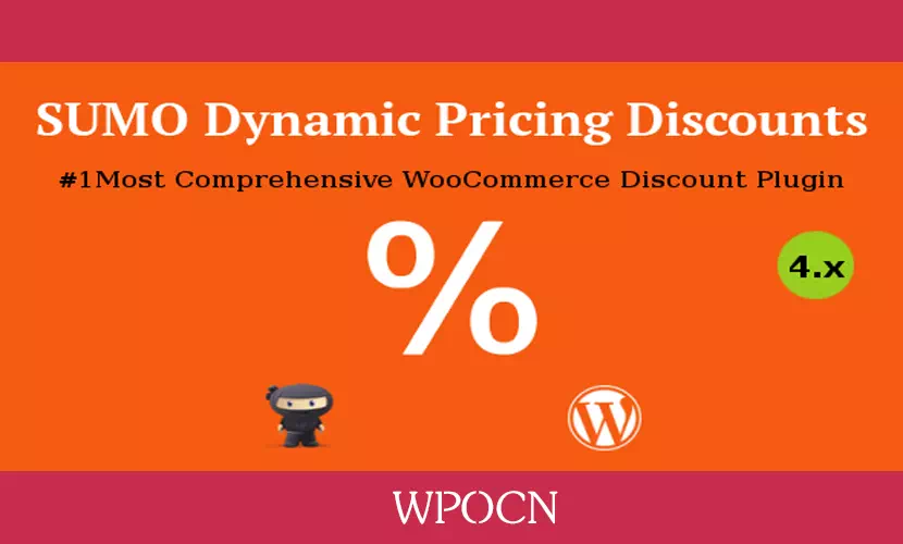 SUMO WooCommerce Dynamic Pricing Discounts英文版插件 – 动态折扣定价插件-糖果博客
