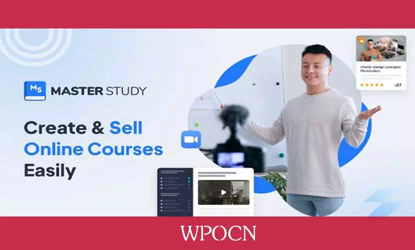 MasterStudy LMS Learning Management System PRO英文版插件 - 学习管理系统插件-糖果博客