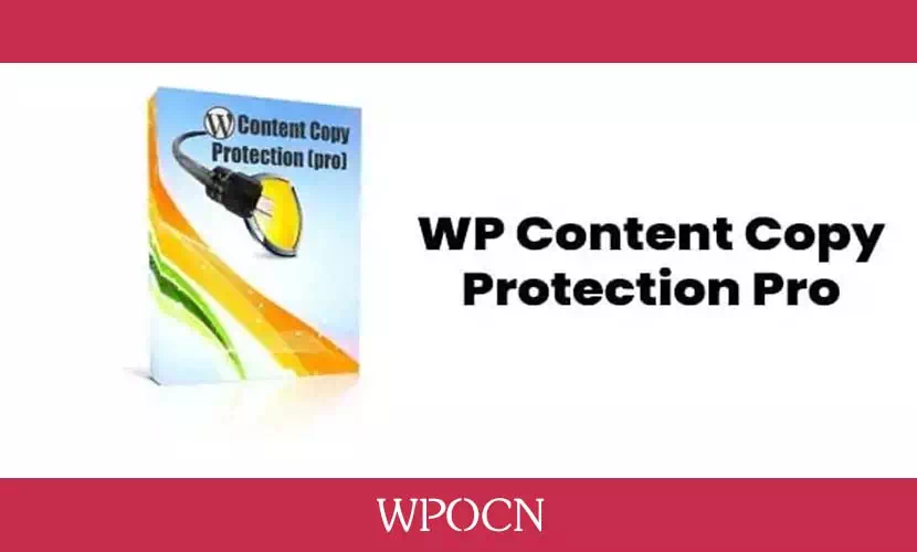 WP Content Copy Protection & No Right Click PRO英文版插件 - 内容复制保护和无右键单击插件-糖果博客