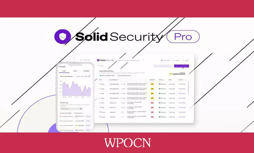 Solid Security Pro英文版插件 – 安全WordPress插件-糖果博客