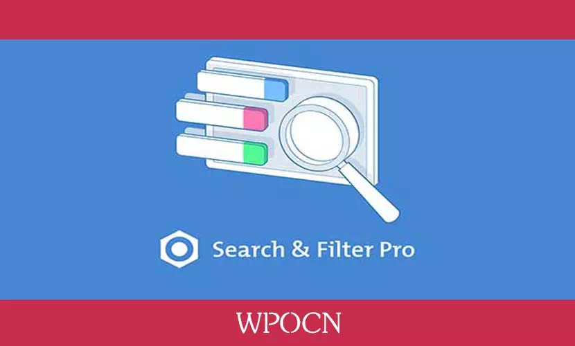 Search & Filter Pro英文版插件 – 增强搜索和过滤插件-糖果博客
