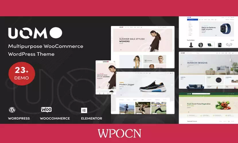 Uomo英文版主题 - 多用途商城WordPress主题-糖果博客