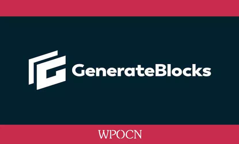 GenerateBlocks Pro英文版插件 – 古腾堡块编辑器WordPress插件-糖果博客