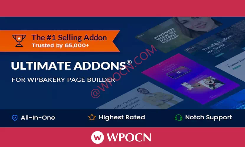 Ultimate Addons for WPBakery Page Builder英文版插件 - WPBakery Page Builder扩展插件-糖果博客