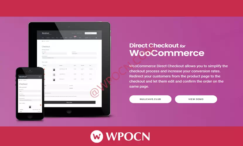 WooCommerce Direct Checkout PRO英文版插件 - 直接结帐插件-糖果博客