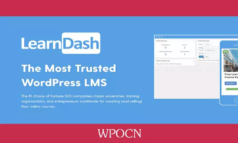 LearnDash LMS英文版插件 – 学习管理系统插件-糖果博客