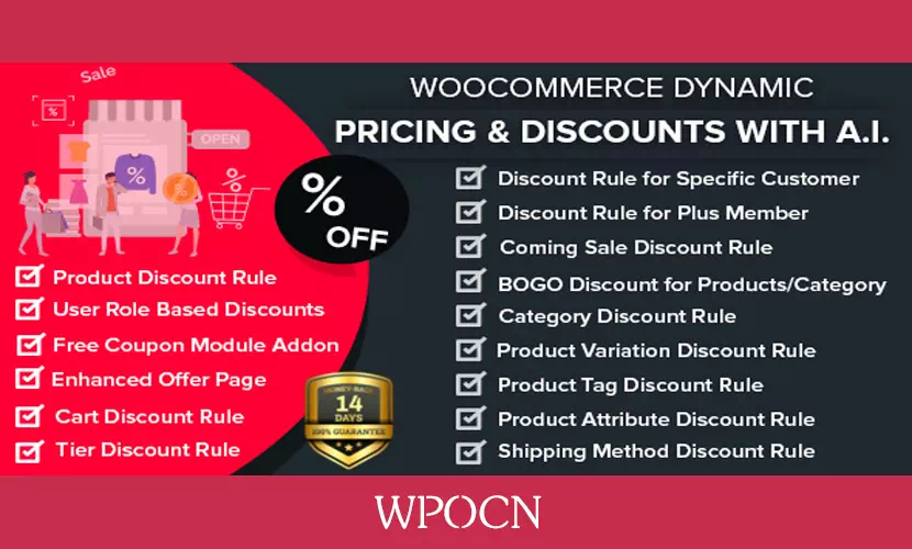 WooCommerce Dynamic Pricing & Discounts with AI英文版插件 - 动态定价和折扣插件-糖果博客