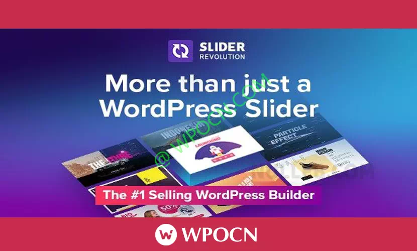 Slider Revolution Responsive WordPress Plugin英文版插件 - 响应式幻灯滑块插件-糖果博客