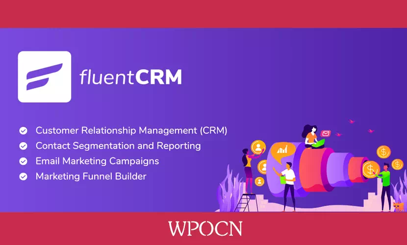 FluentCRM Pro英文版插件 - 电子邮件营销自动化插件-糖果博客