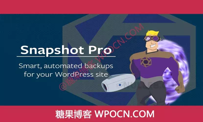 Snapshot Pro英文版插件 – 网站备份远程存储插件-糖果博客