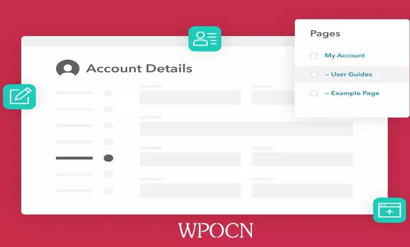 WooCommerce Account Pages英文版插件 - 我的帐户页面插件-糖果博客