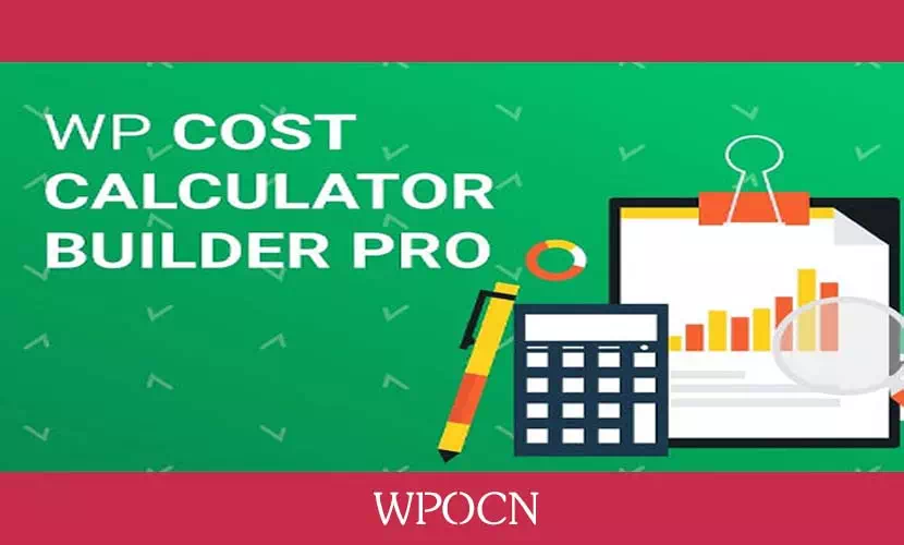 Cost Calculator Builder PRO英文版插件 - 成本计算器插件-糖果博客