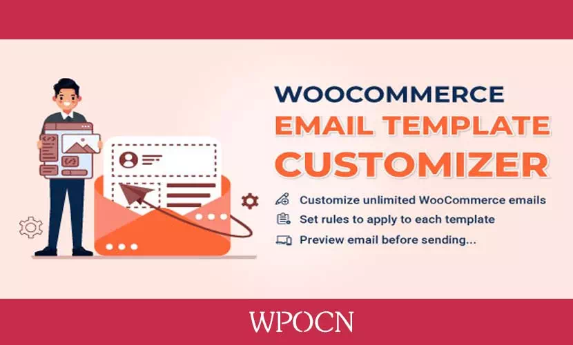 WooCommerce Email Template Customizer英文版插件 – 电子邮件模板自定义插件-糖果博客