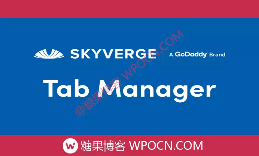 WooCommerce Tab Manager英文版插件 - 选项卡管理器插件-糖果博客