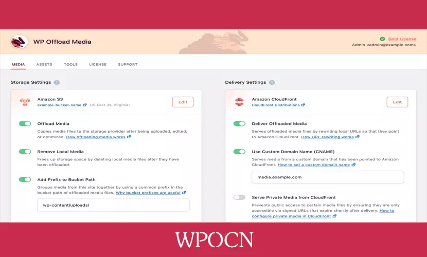 WP Offload Media英文版插件 – 连接到云存储服务插件-糖果博客