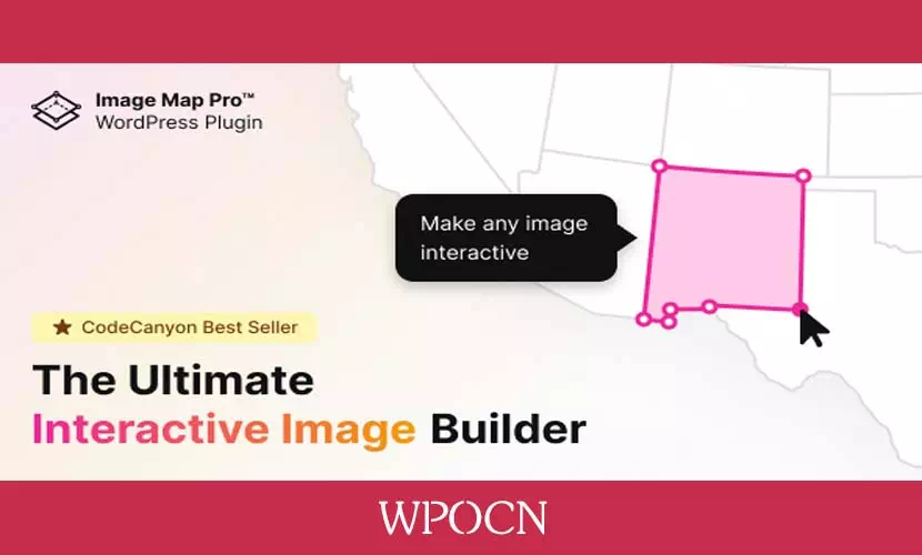Image Map Pro for WordPress英文版插件 – 交互式 SVG 图像地图构建器插件-糖果博客