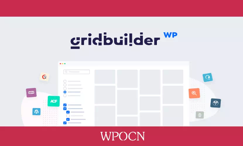 WP Grid Builder英文版插件 - 过滤和多面网格插件-糖果博客