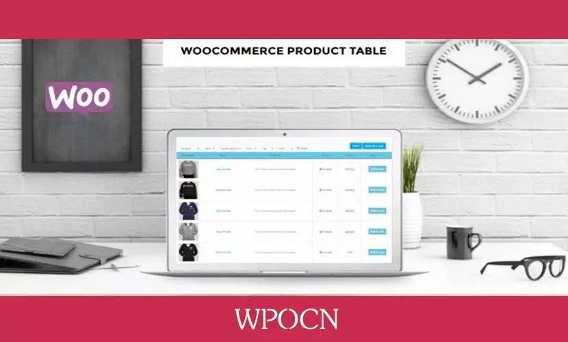 WooCommerce Product Table Pro英文版插件 – 产品表插件-糖果博客