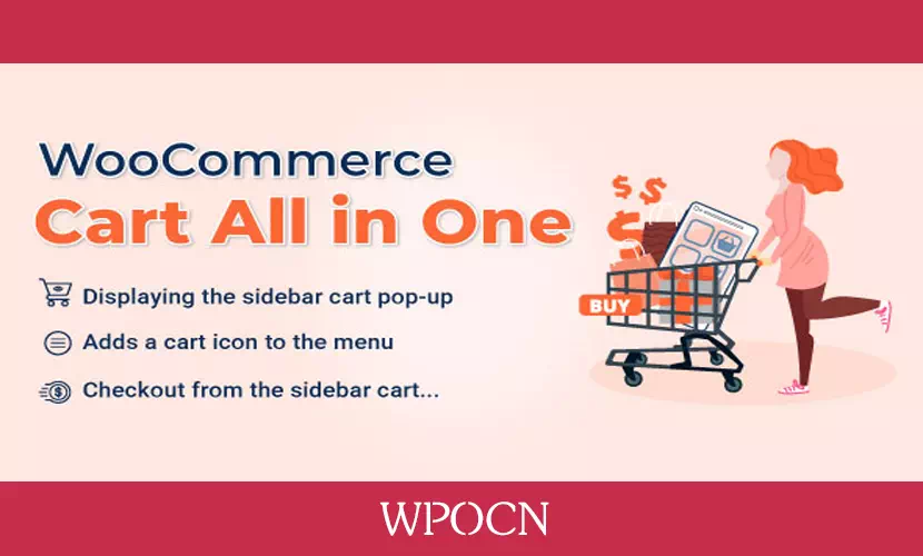 WooCommerce Cart All in One英文版插件 - 多合一购物车结账插件-糖果博客