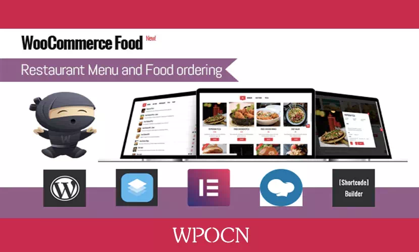 WooCommerce Food英文版插件 - 餐厅菜单和食品订购插件-糖果博客