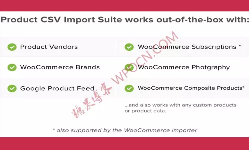 Product CSV Import Suite for WooCommerce英文版插件 - 产品批量导入导出插件-糖果博客