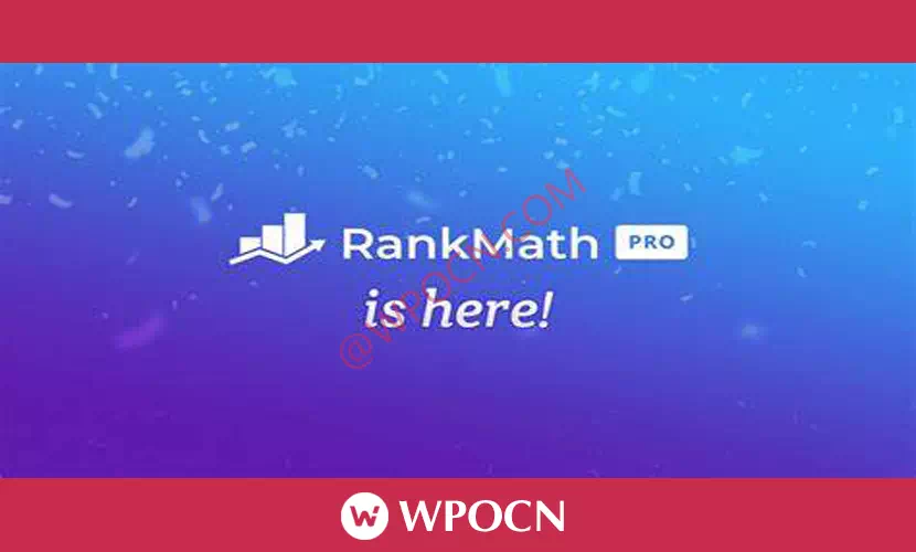 Rank Math Pro英文版插件 - 搜索引擎优化插件-糖果博客