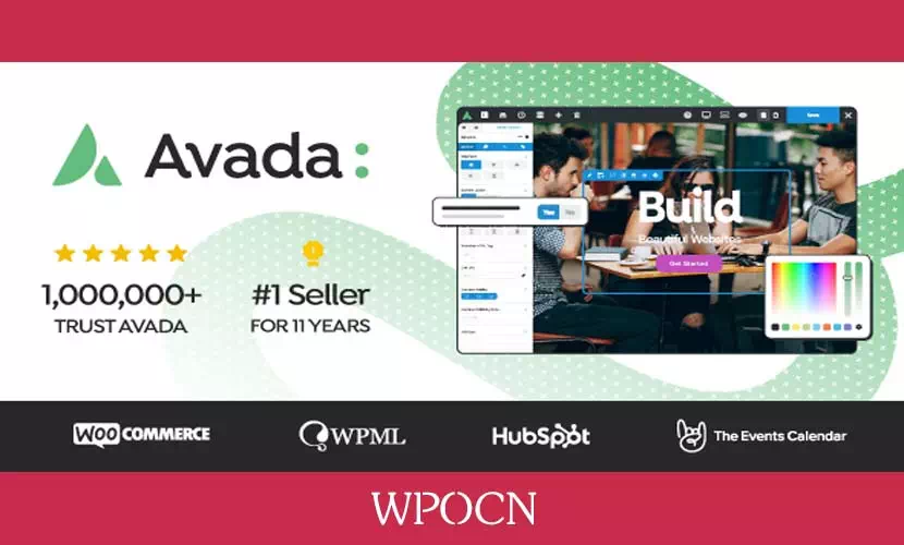 Avada英文版主题 – 响应式多用途WordPress主题-糖果博客