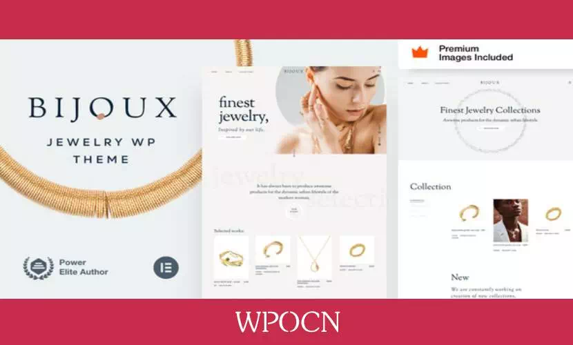 Bijoux英文版主题 – 珠宝店WordPress主题