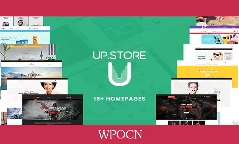 UpStore英文版主题 – 多用途商城WordPress主题-糖果博客