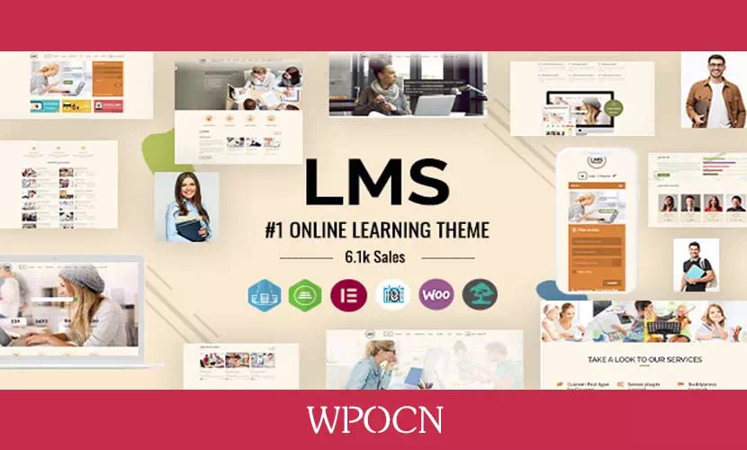 LMS英文版主题 – 教育WordPress主题-糖果博客