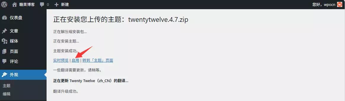 图片[4]-WordPress主题安装-糖果博客