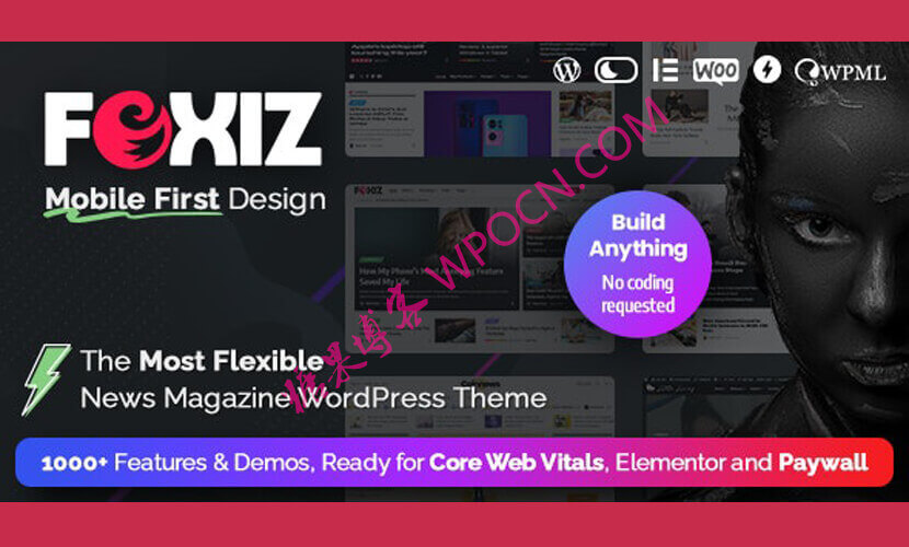 Foxiz英文版主题 - 报纸新闻和杂志WordPress主题-糖果博客