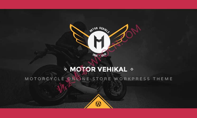 Motor Vehikal英文版主题 - 摩托车汽车用品在线商店WordPress主题-糖果博客