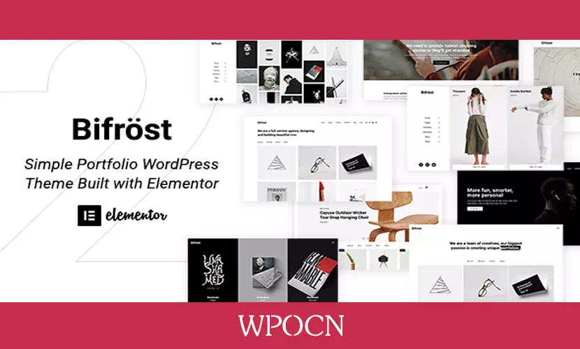 Bifrost英文版主题 – 投资组合WordPress主题-糖果博客