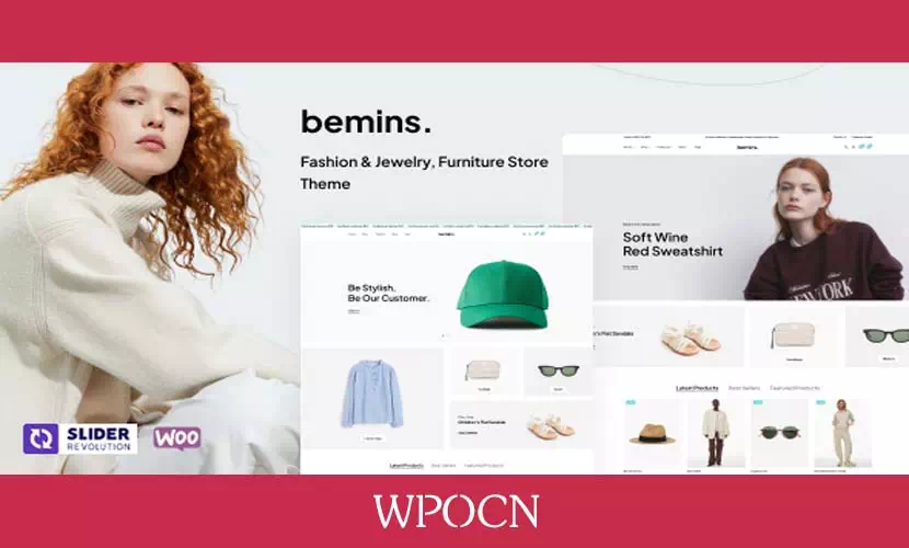 Bemins英文版主题 - 时尚与珠宝WordPress主题-糖果博客