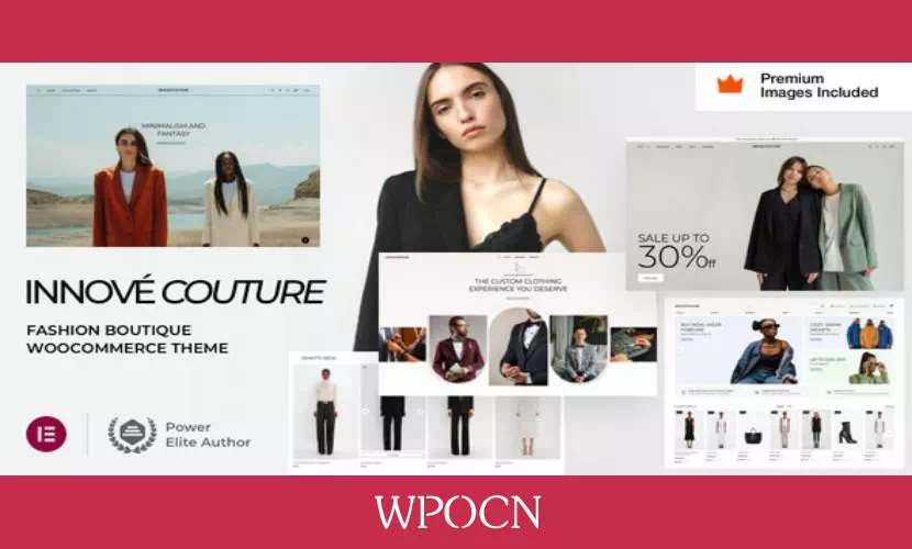 Innové Couture英文版主题 - 服装电商WordPress主题-糖果博客