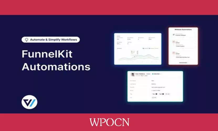 FunnelKit Automations Pro英文版插件 - 营销自动化插件-糖果博客