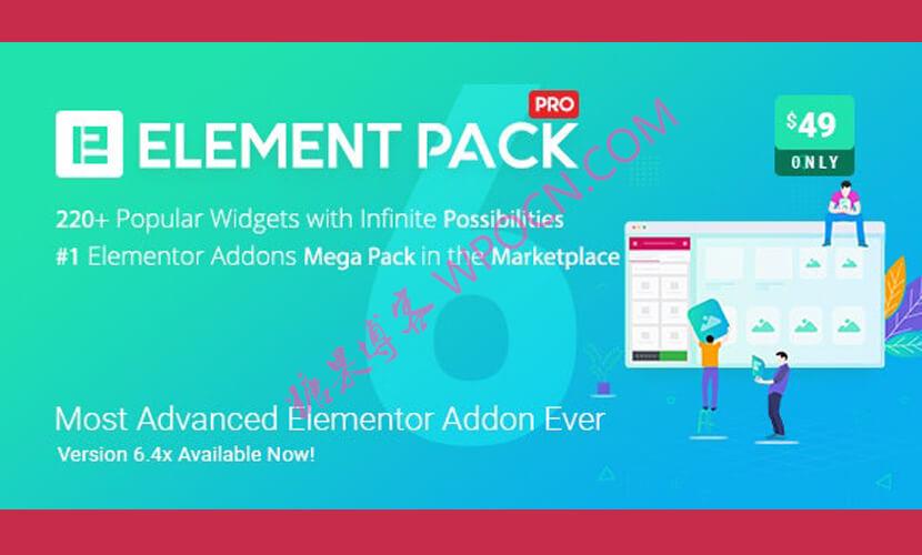 Element Pack Pro – Elementor扩展增强插件汉化版-糖果博客