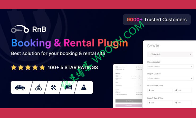 RnB - WooCommerce预订和租赁插件汉化版-糖果博客