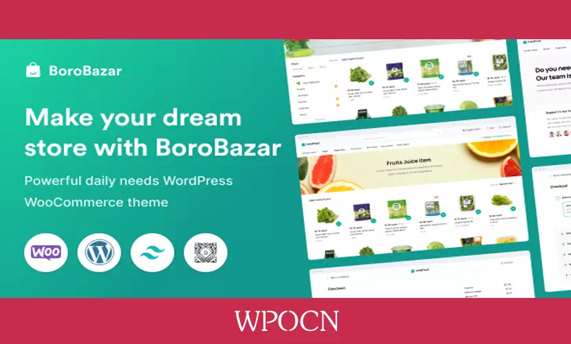 BoroBazar英文版主题 - 杂货店WordPress主题-糖果博客