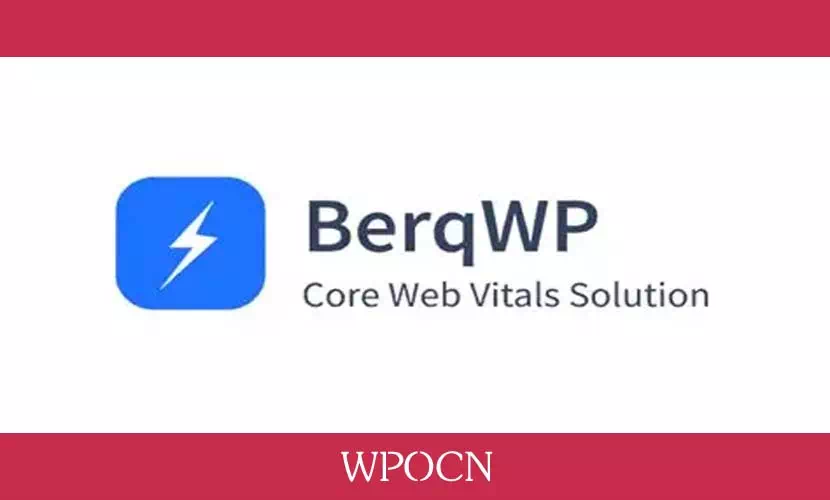 BerqWP英文版插件 - 自动一体化页面速度优化插件-糖果博客