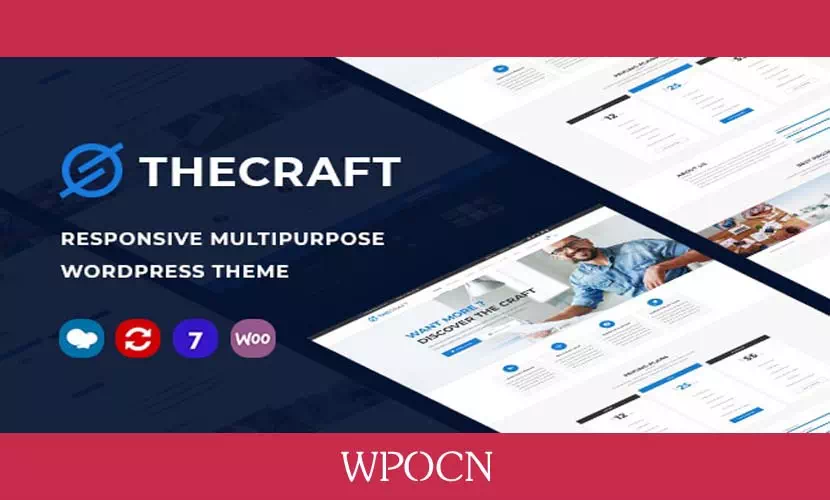 TheCraft英文版主题 - 响应式多用途WordPress主题-糖果博客