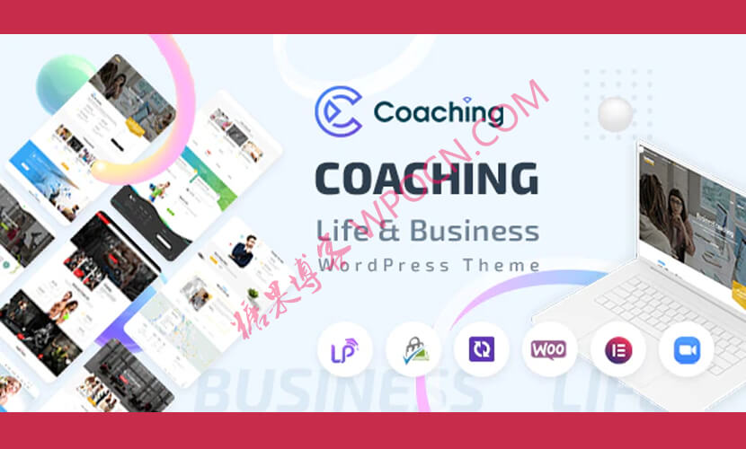 Coaching英文版主题 - 生活和商业教练WordPress主题-糖果博客