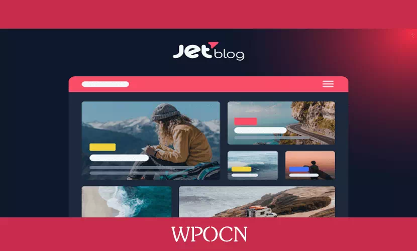 JetBlog For Elementor英文版插件 - Elementor扩展博客插件-糖果博客