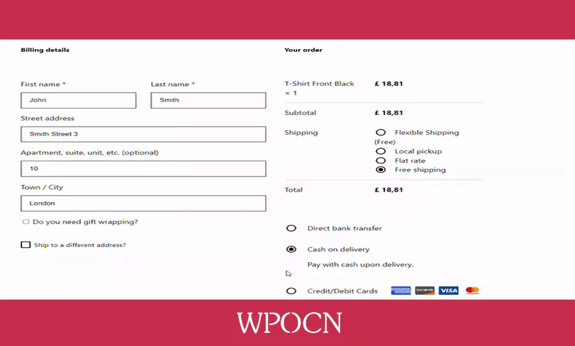 Flexible Checkout Fields PRO WooCommerce英文版插件 - 结帐字段插件-糖果博客